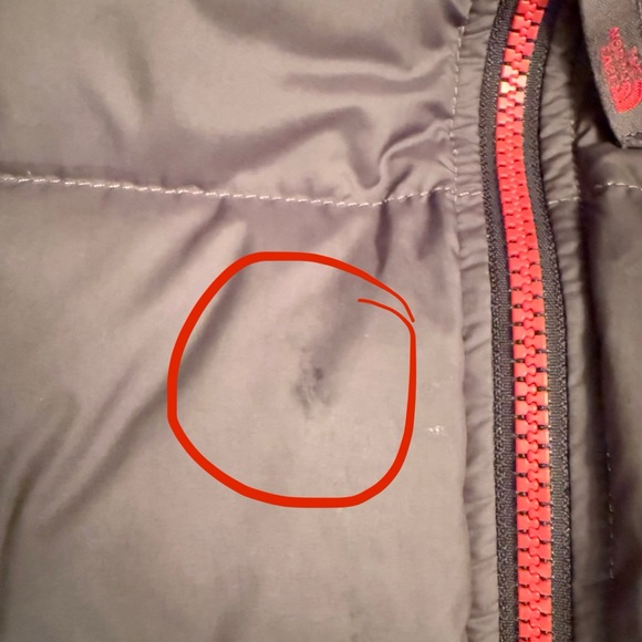 The North Face Gray Puffer Jacket - Picture 7 of 8